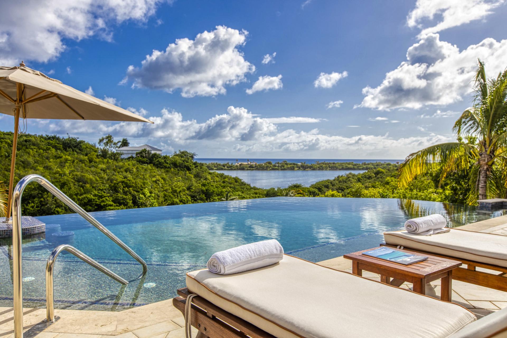 1- Location villa piscine Sea Vous Play Terres Basses Saint Martin_vue mer
